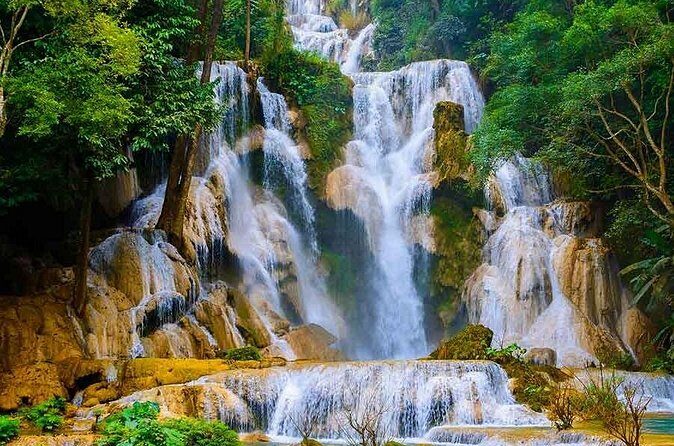 Pak Ou Caves and Kuang Si Waterfall Shared Minivan Group Trip - FAQs