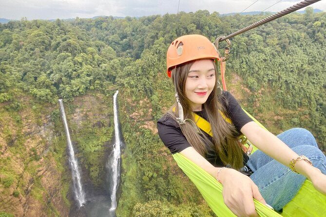 Pakse Zipline Experience in Tad Fane Waterfall - Key Points