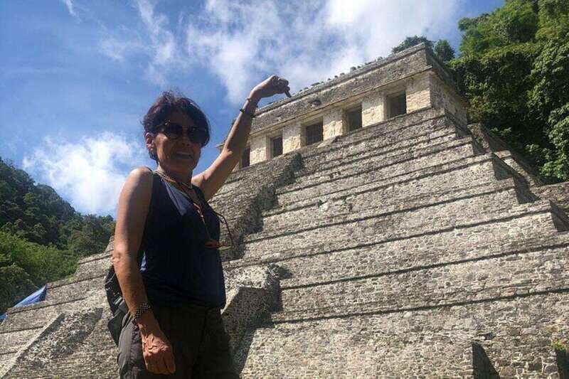 Palenque Archaeological Site from Palenque - The Journey Through Palenques Ruins