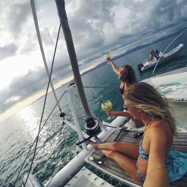 Palma de Mallorca: Deluxe Catamaran Sailing Tour with Meal - Starting Point and Duration