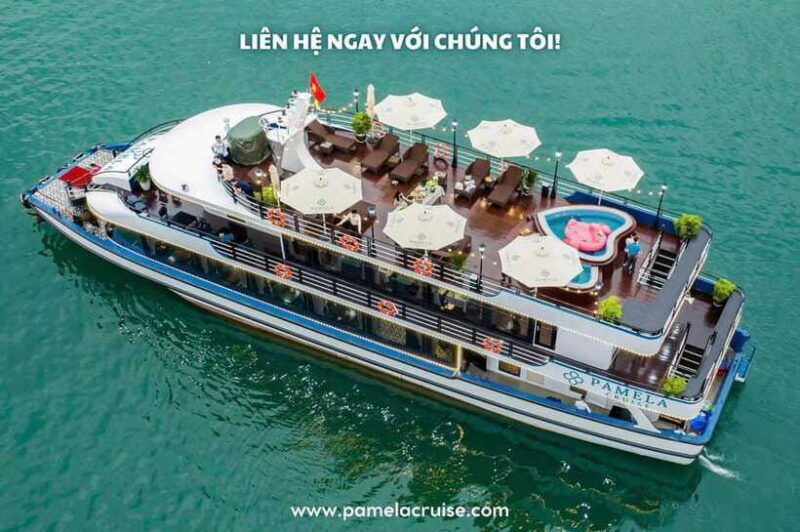 pamela-cruise-halong-bay-day-trip-with-lunch-activities