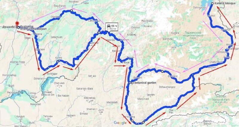 Pamir Highway Round Trip Tour - Southern & Northern Corridor - Key Points