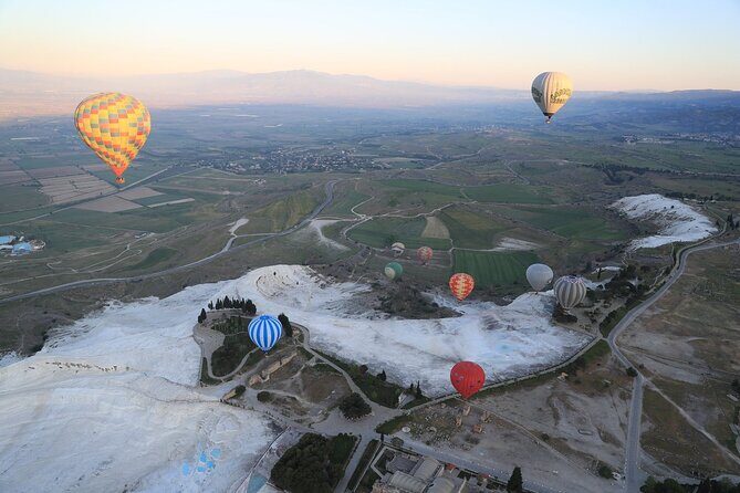 Pamukkale Hot Air Balloon w/Flight Certificates,Champagne Toast & Hotel Transfer - The Value of this Tour