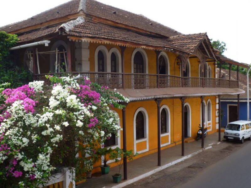 Panaji: Fontainhas Neighborhood Cultural Guided Walking Tour - Key Points