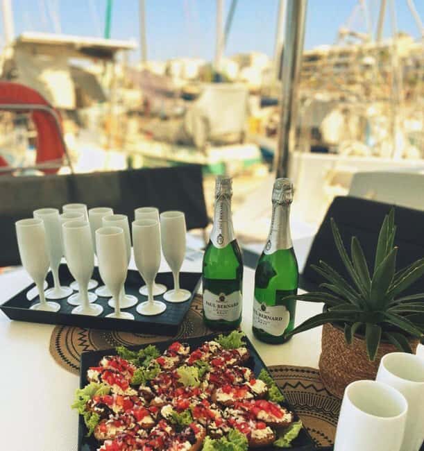 Panormo: Luxury Sunset Catamaran Cruise - Snacks & Prosecco - Practical Details and Tips