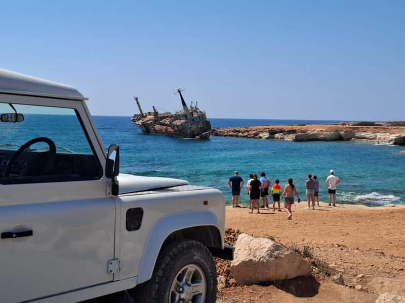 Paphos :Akamas Jeep Safari with cruise to the Blue Lagoon - An Unforgettable Day in Cyprus’s Wild Side