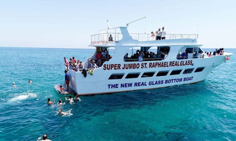 Paphos: Glass Bottom Boat Trip with Swimming or Snorkeling - Authentic Experiences and Authenticity