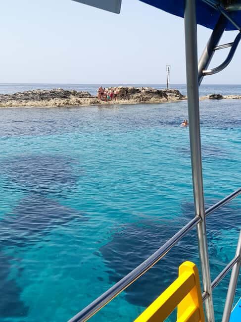 Paphos: The Yellow Glass-Bottom Boat Cruise Swim & Snorkel - The Itinerary in Detail