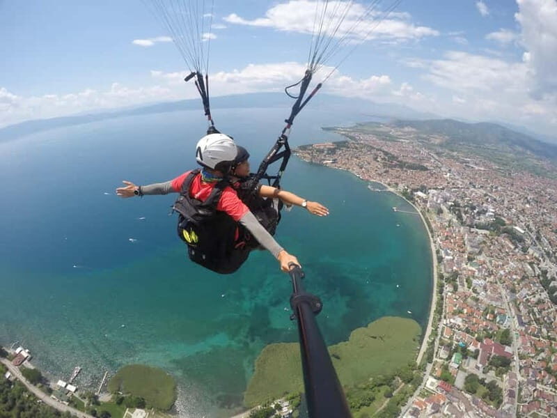 Paragliding above Lake Ohrid - What Is Paragliding Above Lake Ohrid Like?  
