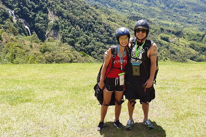 paragliding-and-hammocks-zipline-over-waterfalls-private-tour
