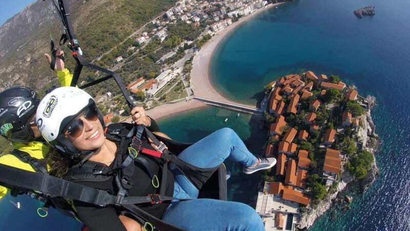 Paragliding Montenegro: Sveti Stefan Air Excursion - What Travelers Say About the Tour