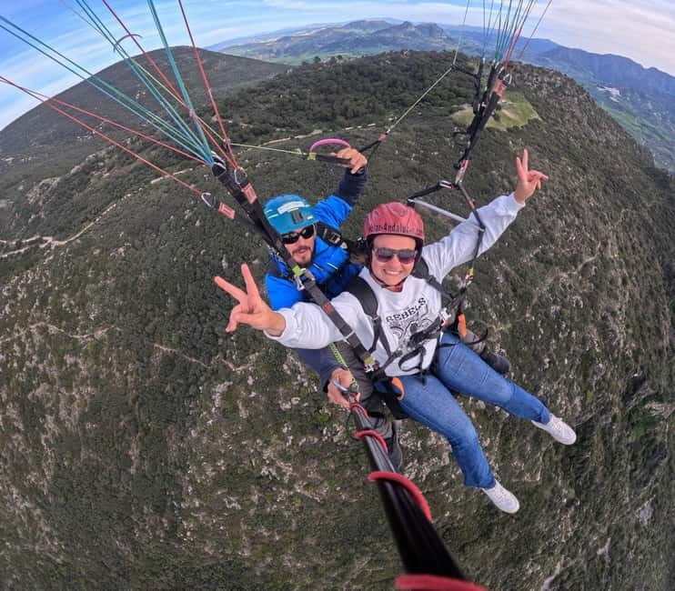 Paragliding: near Ronda (Málaga) - Key Points