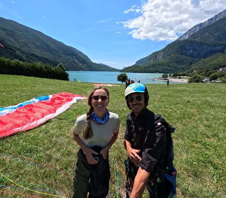 Paragliding on Lake Molveno - Discovering Lake Molveno from the Sky