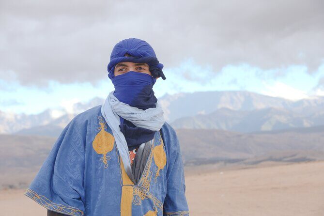 Paragliding with sunset in Agafay desert from Marrakech - Video Memories and Return Journey