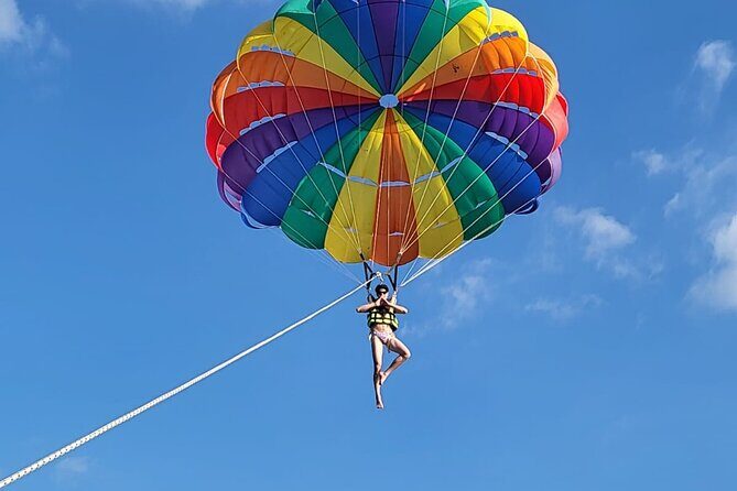 Parasailing High Above The Beautiful Patong Bay - Parasailing High Above The Beautiful Patong Bay