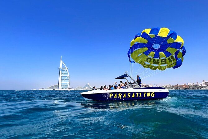 Parasailing in Dubai - Burj Al Arab View - FAQs