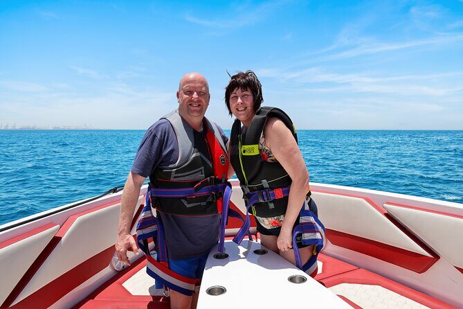 Parasailing in Dubai with Palm Jumeirah and JBR Beach views - Frequently Asked Questions