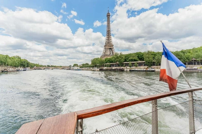 Paris: 2-Hour River Seine Lunch Cruise with 3-course-menu - Key Points