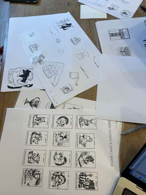 Paris: ex-libris stamp-making and drawing workshop - Who Would Love This Experience?