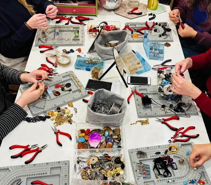 Paris: Jewelry Making Upcycling Workshop - The Sum Up