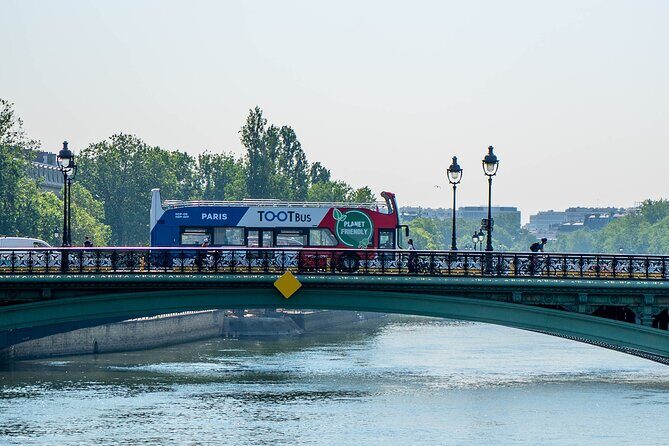 Paris Tootbus Must See Hop-on Hop-off Bus Tour with Seine River Cruise - The Sum Up