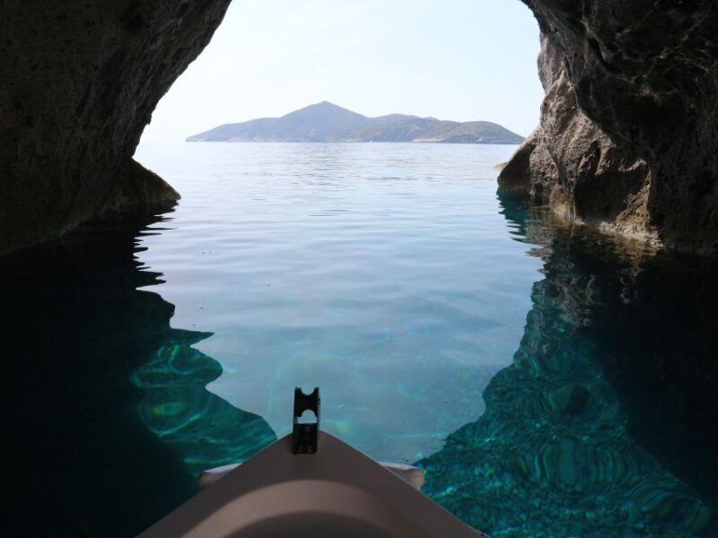 Paros: Antiparos luxury private Boat tour - The Sum Up