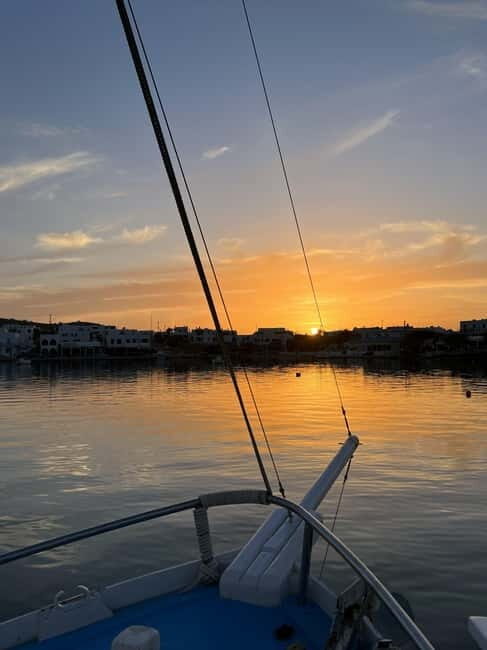 Paros: Paros Bay Sunset Boat Tour with Snorkeling - Key Points
