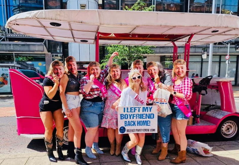 Party Bike tour of Belfast - Key Points