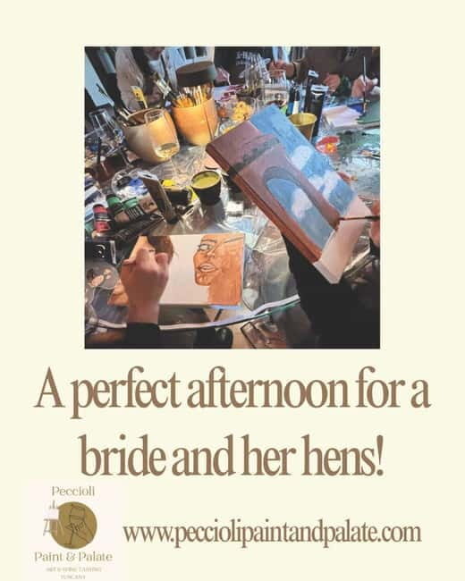 Peccioli: Painting Experience with Wine and Snacks - The Artistic Experience