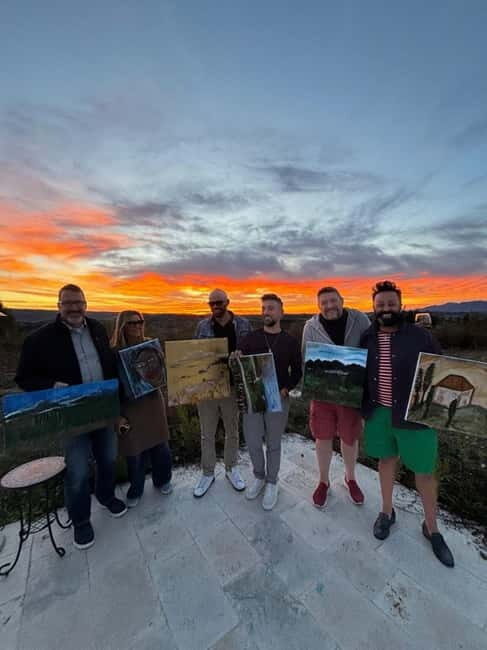 Peccioli: Painting Experience with Wine and Snacks - Cost and Value