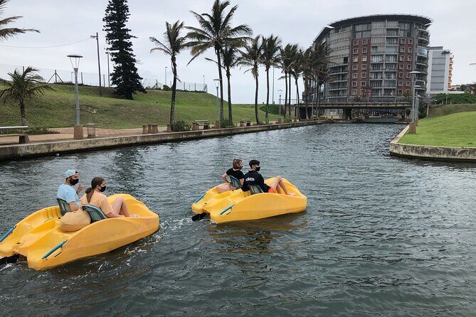 Pedal Boat Rides on Durban Point Waterfront Canals - The Value Proposition