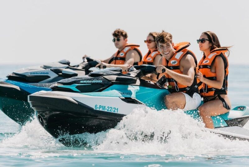 peguera-racing-car-drive-and-jet-ski-combo-tour