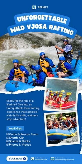 Përmet: Vjosa River Rafting Adventure - The Itinerary in Detail: What to Expect