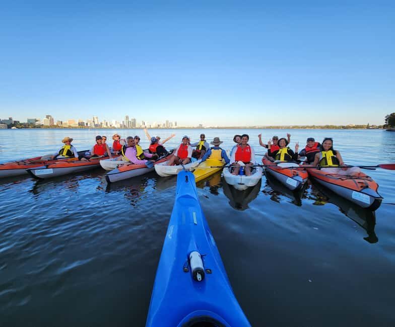 Perth: Swan River Kayak Tour with Wine & Cheese - Key Points