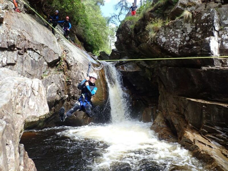 perthshire-discover-bruar-canyoning-experience