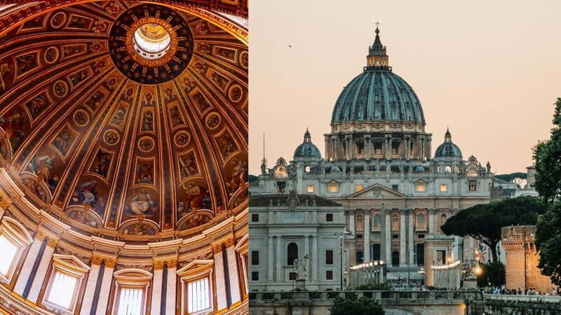 Peters Basilica & Pantheon with Guide Tour - Detailed Itinerary Breakdown