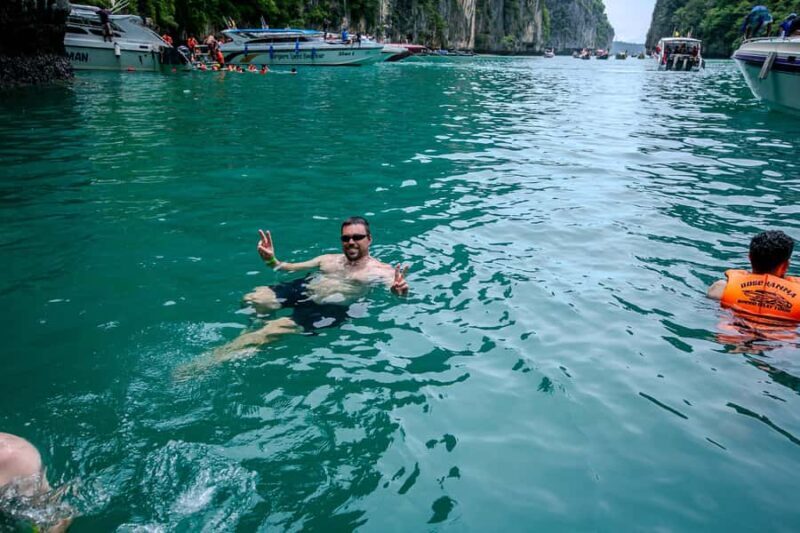 Phi Phi : Golden hour with premium traditional Thai boat - The Experience in Detail