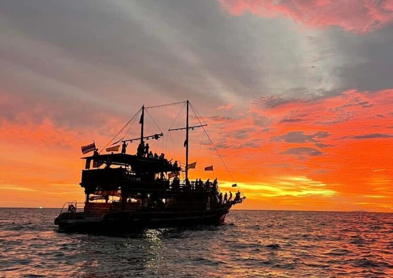 Phi Phi: Pirate Boat with Snorkeling, Kayaking, and Party - Key Points