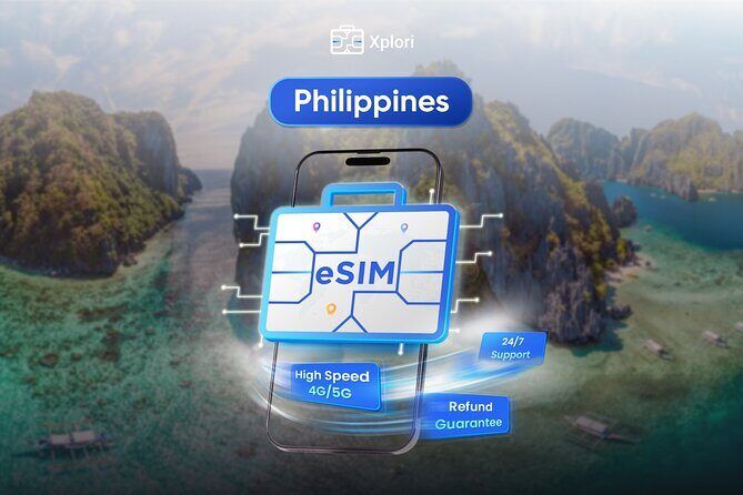 Philippines eSIM (3 to 30 days. Up to 60GB of data) - Key Points