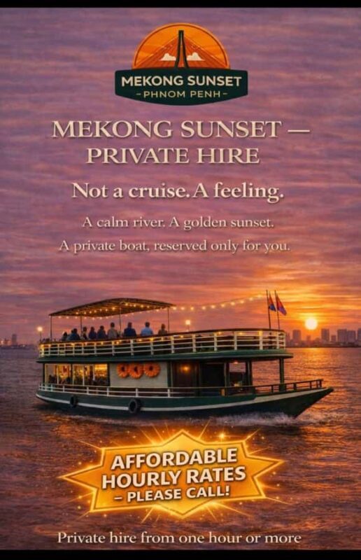 Phnom Penh: Private (Entire Boat) Mekong River Sunset Cruise - The Practical Side: Details and Tips