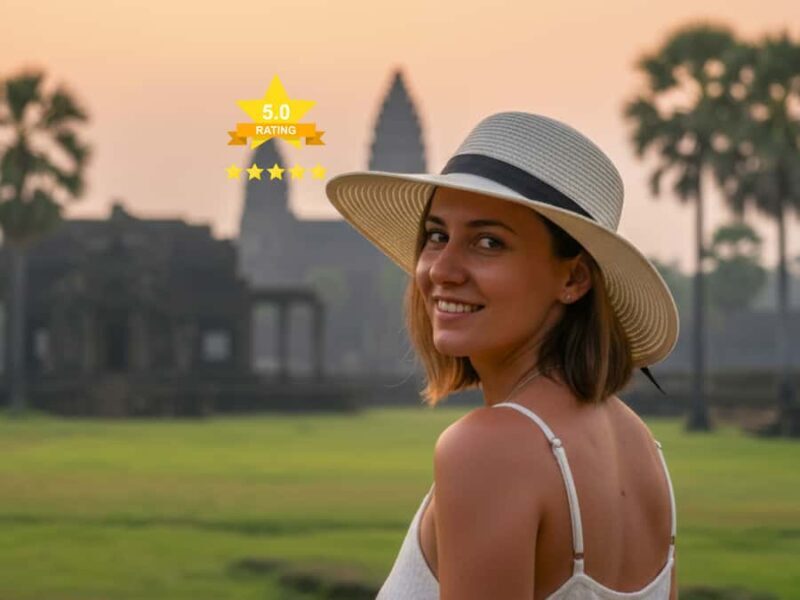 Phnom Penh to Angkor Wat, Bayon & Ta Prohm Day Trip + Lunch - Key Points