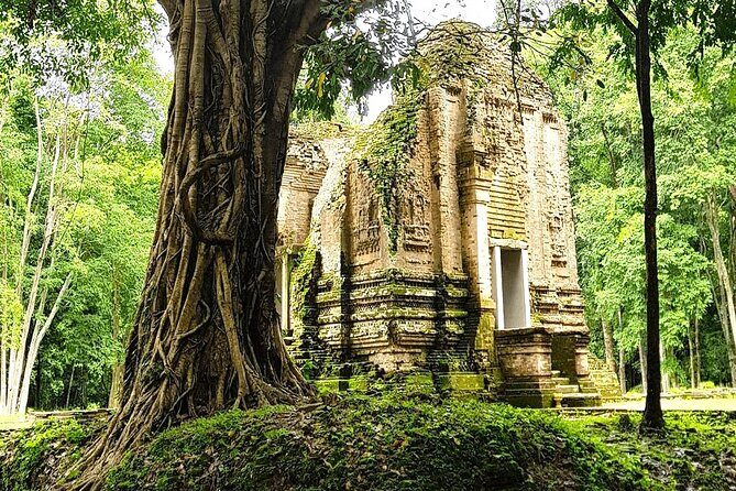 Phnom Penh to Siem Reap: Sambor Prei Kuk & Spider Market Stop - FAQs