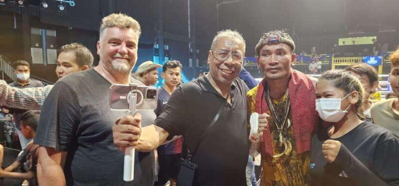 Phnom Penh:Kun Khmer Kickboxing Match at National TV Stadium - Authenticity and Unique Moments