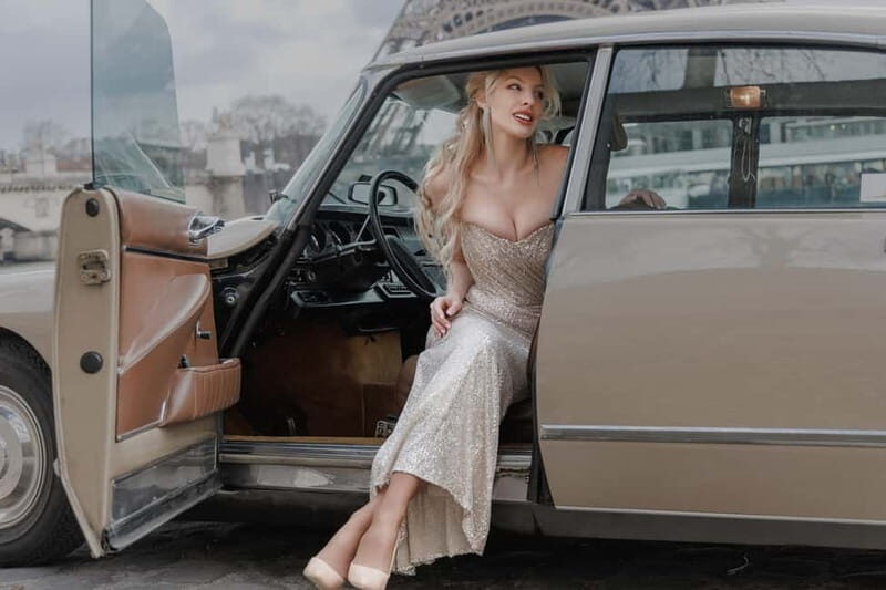 PHOTO Tour Paris: Luxury Photoshoot & Vintage Car Ride - A Closer Look at the Experience