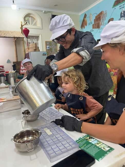 Phu Quoc: Bittersweet Chocolate Factory Tour & Workshop - Interactive Hot Chocolate and Chocolate Molding