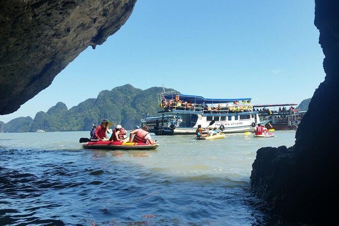 Phuket: 4 in 1 James-Bond Canoeing Phang-Nga Bay By Big Boat-LNH - Transportation and Group Dynamics