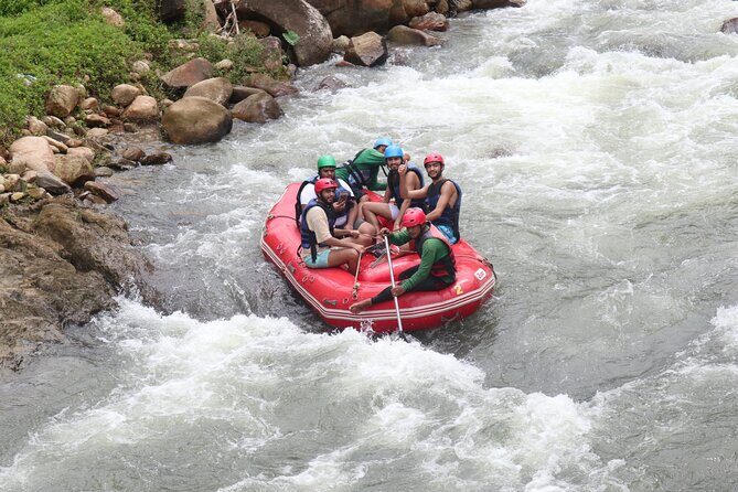 Phuket Adventure with White Water Rafting, Monkey cave and Zip Line+Optional ATV - Waterfall Trek and Swim