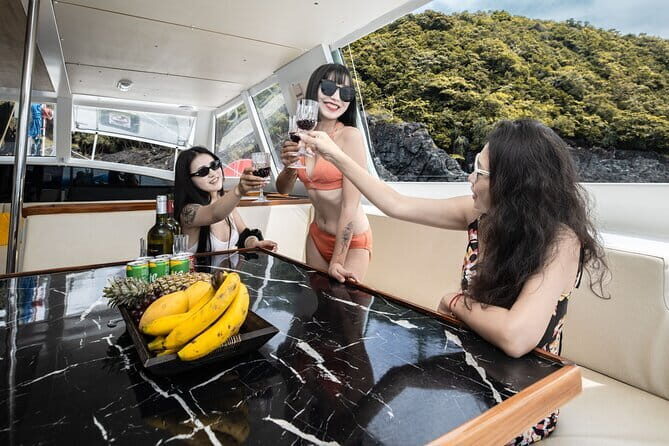 Phuket: Aeolos Catamaran Tour to Coral & Racha Islands + Lunch - The Onboard Experience: Comfort Meets Convenience