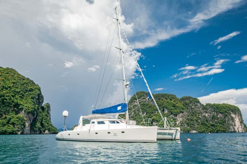 Phuket: Coral or Maiton Island Private Luxury Catamaran Tour - Sunbathing and Relaxing on the Sun Deck