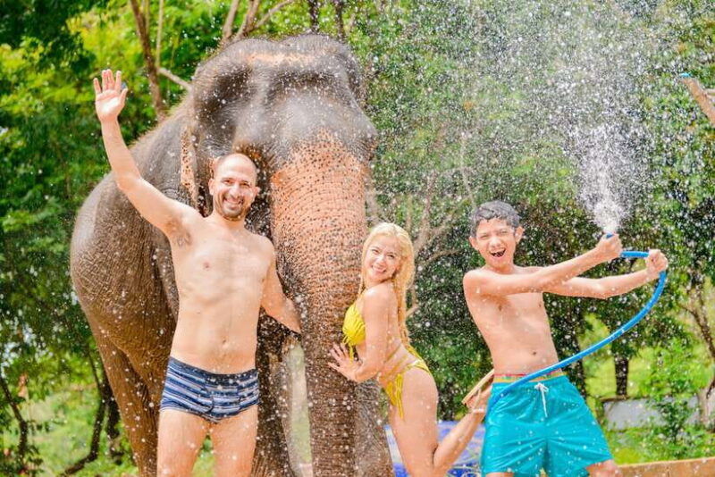 phuket-feed-and-rain-shower-at-elephant-camp-with-seaview